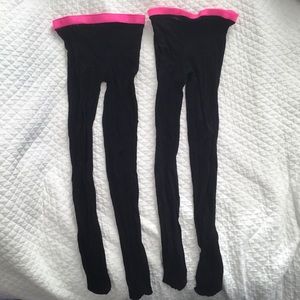 New 2 pair Betsy Johnson Pattern Fishnets S/M